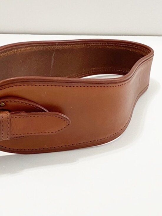 J CREW brown genuine leather belt. Size Small. - Picture 2 of 12